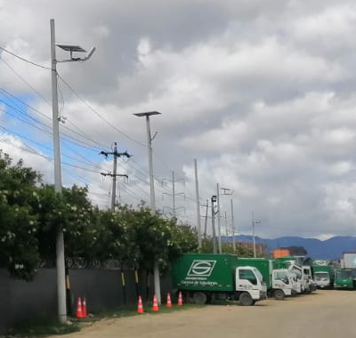 Iluminacion Solar para Empresas
