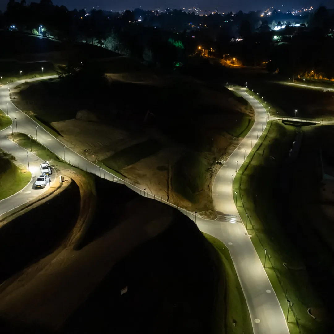 lampara solar urbanizaciones gss