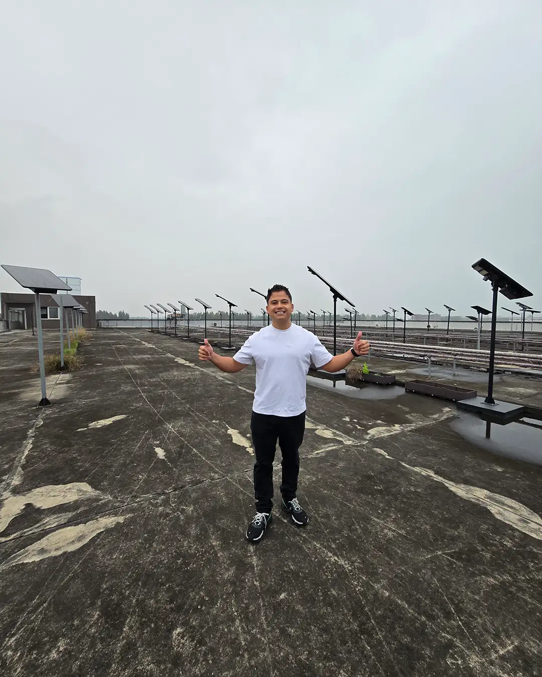 prueba de calidad lámparas solares